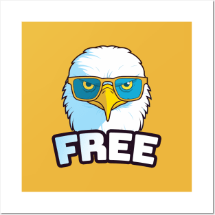 Free || Bald Eagle Head Posters and Art